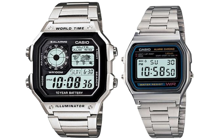 CASIO/卡西欧 Casio AE-1200WHD-1A+ A158WA-1