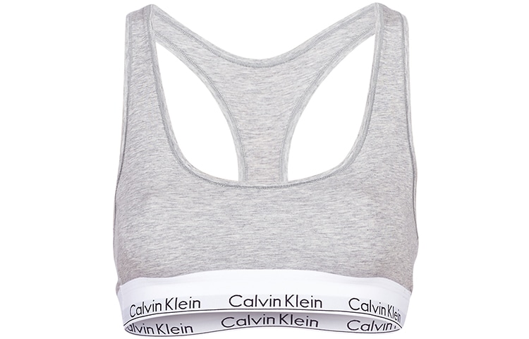 Calvin Klein Y-Back Bra Gray