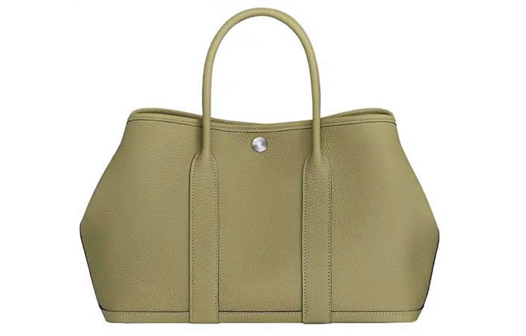 Сумки HERMES/爱马仕 Hermes Garden Party 30 Poussiere Grey