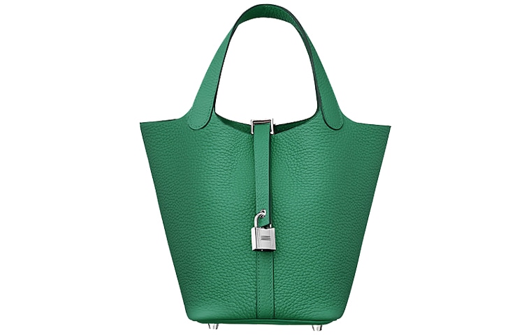 Сумки HERMES/爱马仕 HERMES Picotin Lock 18 Clemence U4 Vert Vertigo