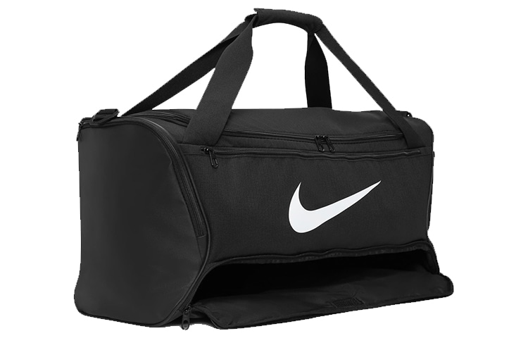 Nike Large Logo Duffel Bag Black — фото 2
