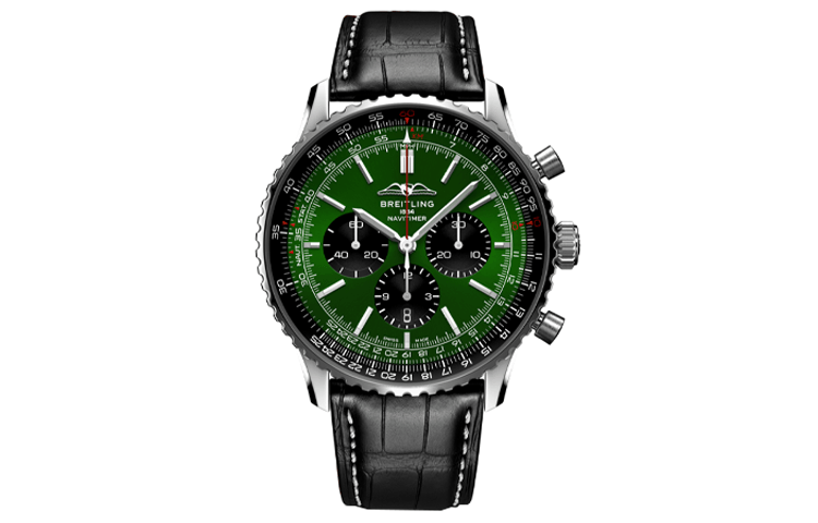 Часы Breitling Navitimer 46mm Green Dial