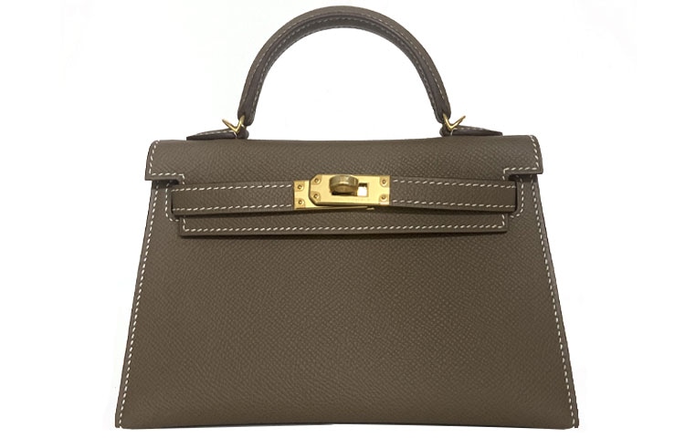 Сумки Hermes Mini Kelly Epsom 18 Etoupe