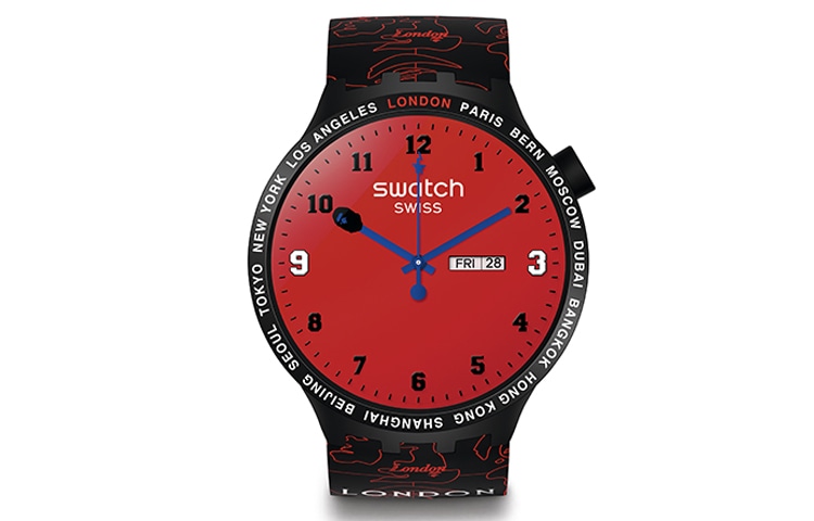 SWATCH/斯沃琪 BAPE x Swatch Big Bold London