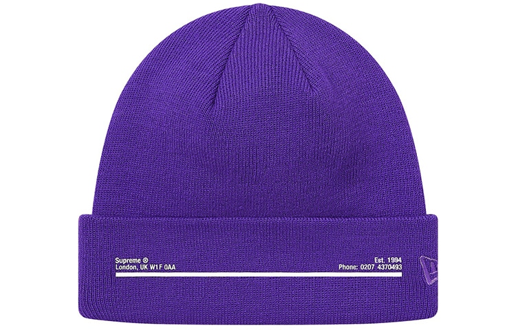 Supreme x New Era Beanie — фото 1
