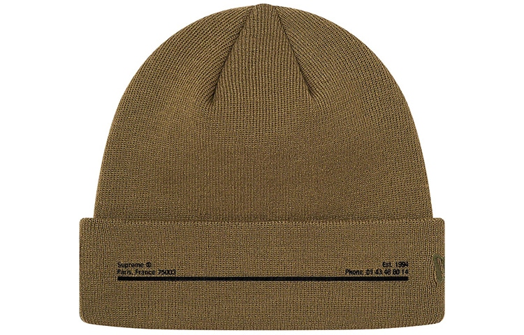 Supreme x New Era Beanie — фото 2