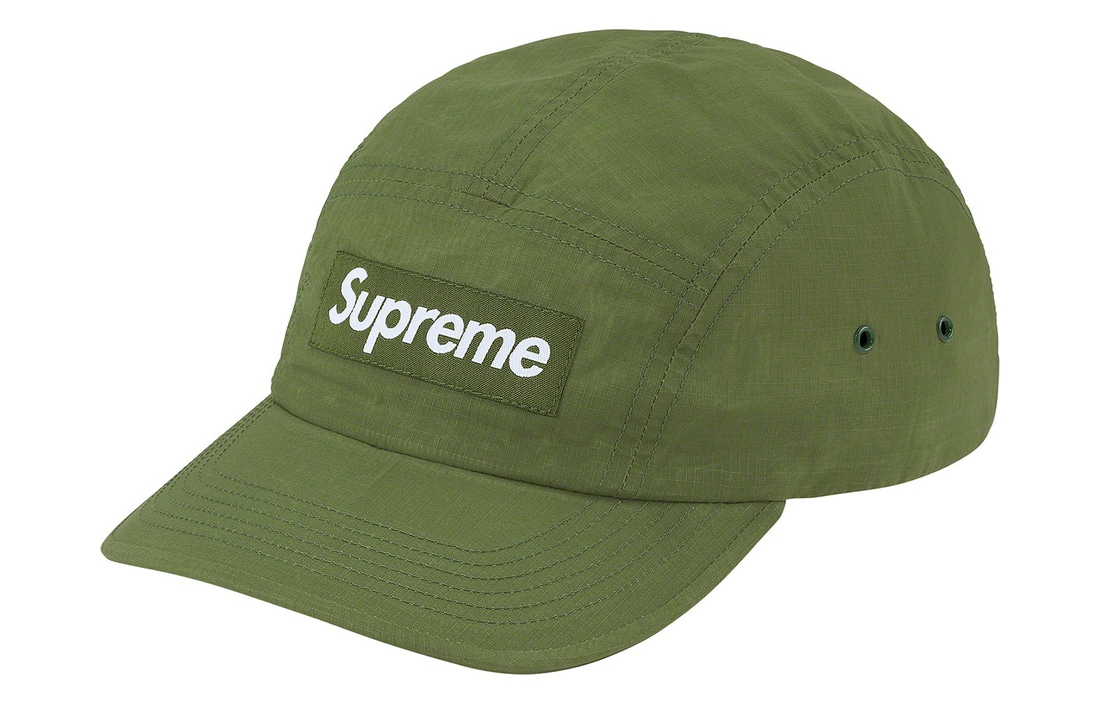 Supreme FW20 Week 13 Dry Wax Cotton Camp Cap — фото 3