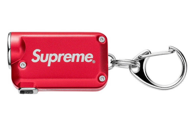 Supreme LED Flashlight Keychain