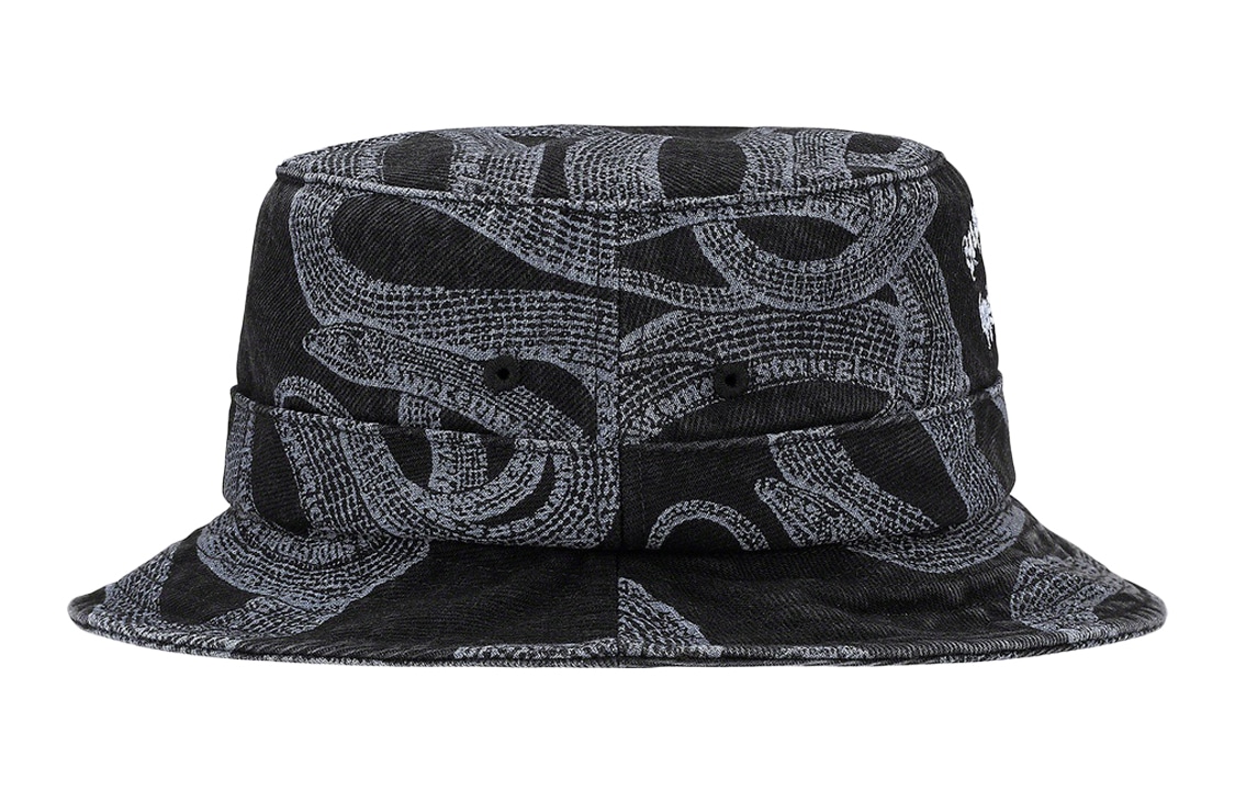 Supreme HYSTERIC GLAMOUR Snake Denim Crusher — фото 1