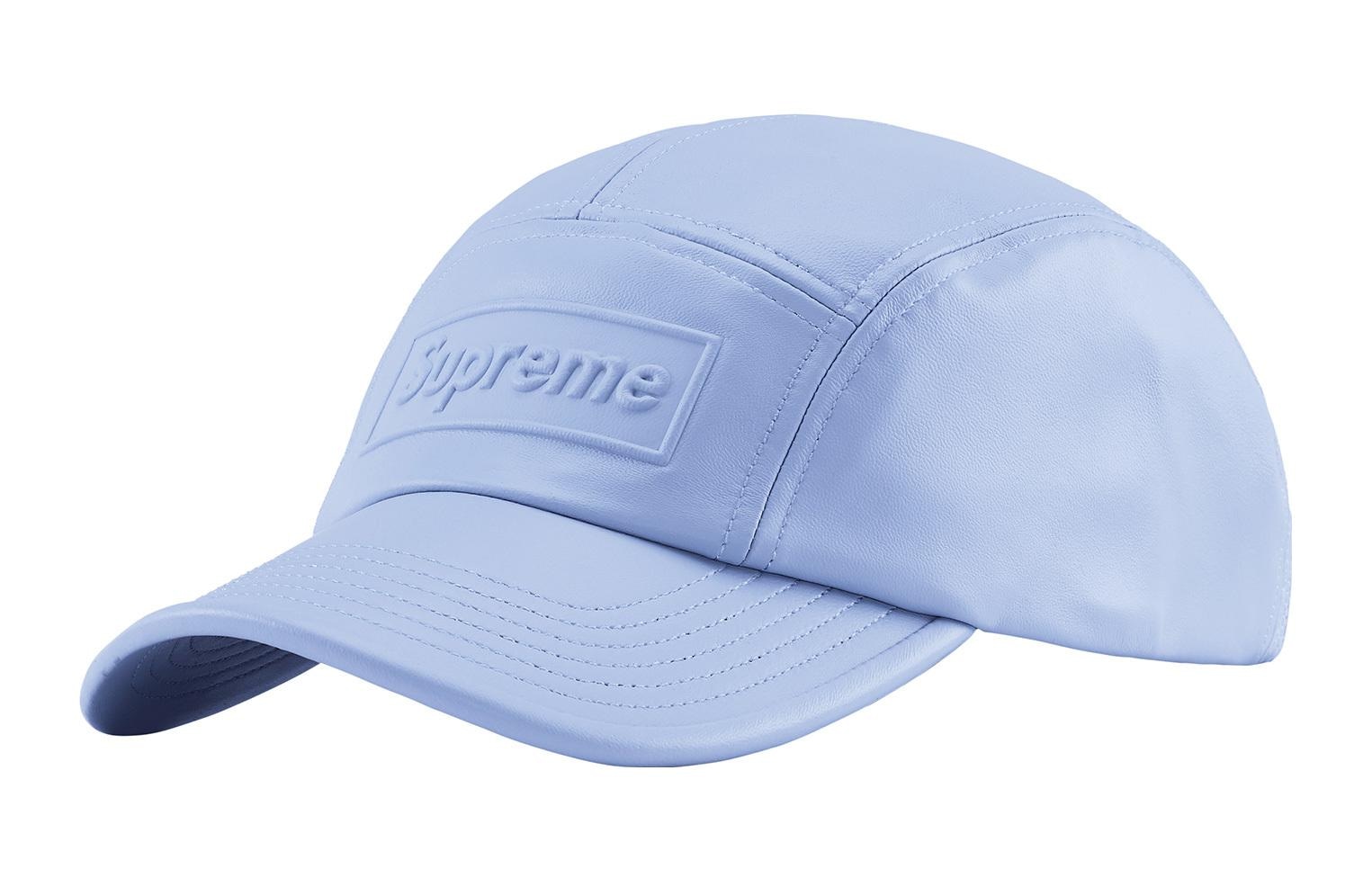 Supreme GORE-TEX Leather Camp Cap — фото 3