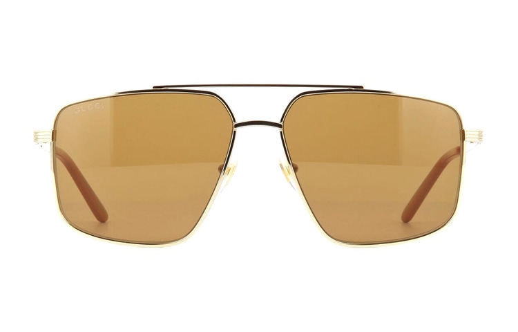 Очки Gucci Aviator Metal Frame Sunglasses