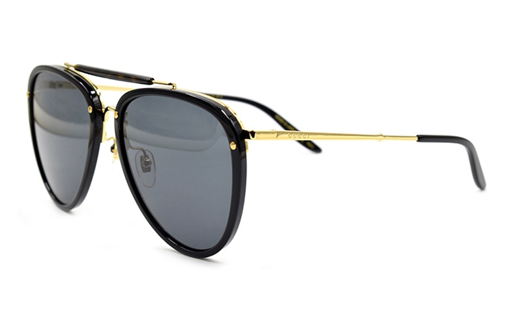 Очки Gucci Urban Aviator Sunglasses Black