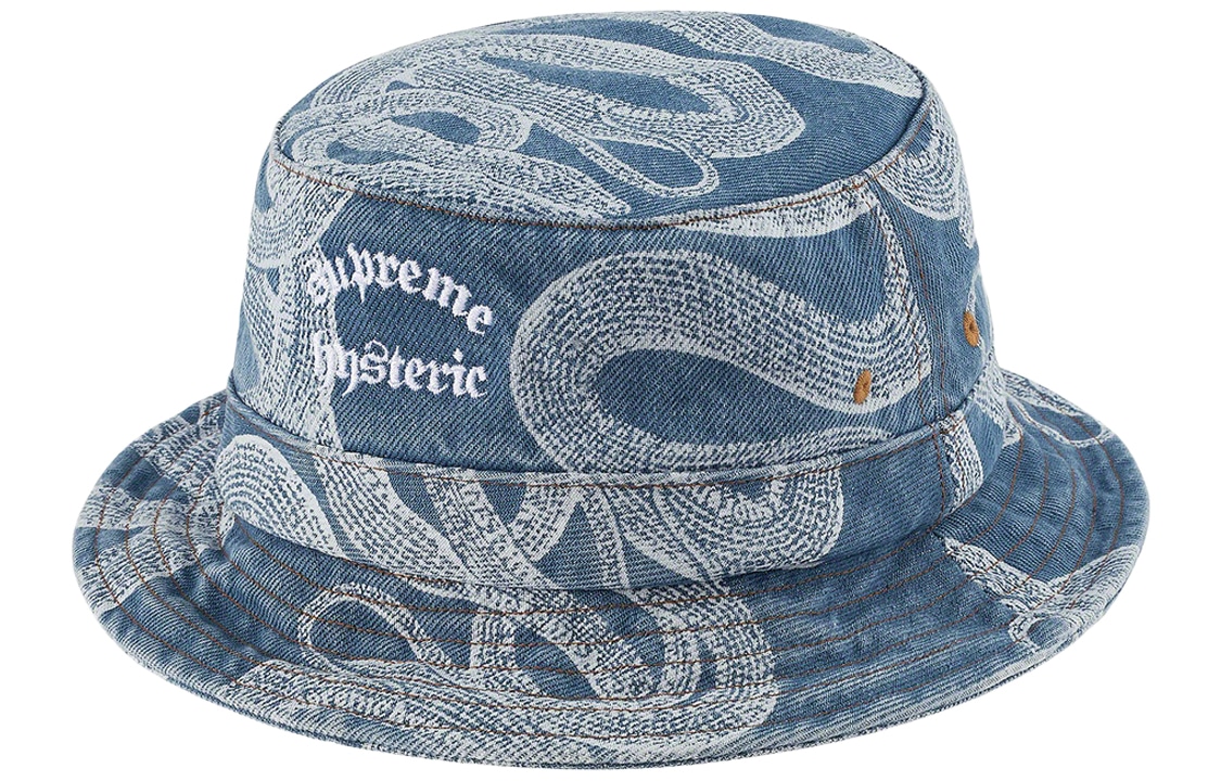 Supreme HYSTERIC GLAMOUR Snake Denim Crusher — фото 2