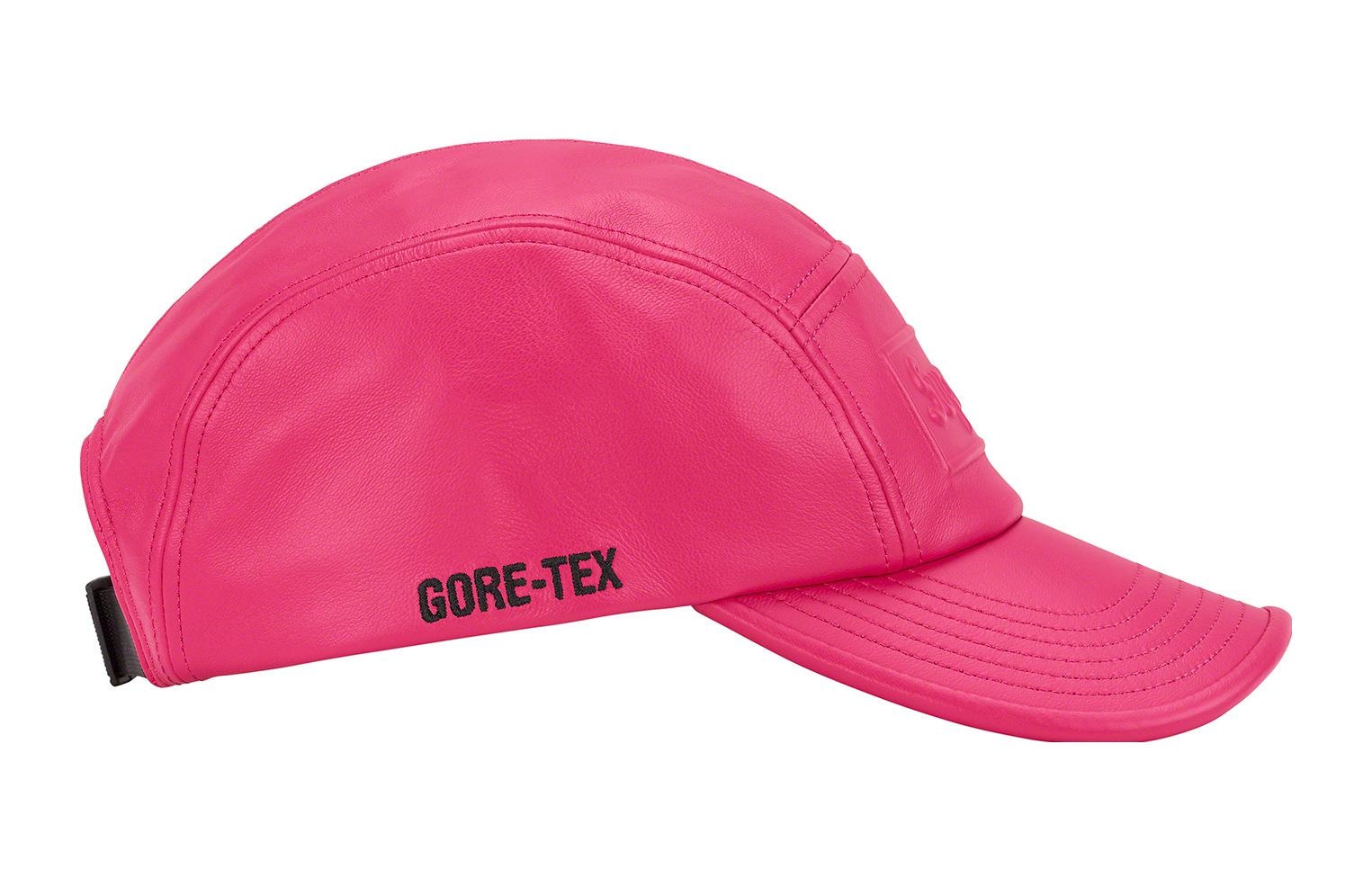 Supreme GORE-TEX Leather Camp Cap — фото 10
