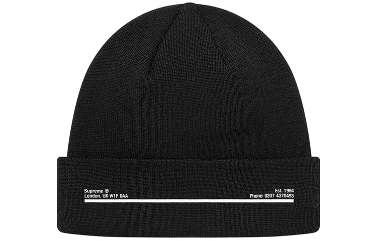 Supreme x New Era Beanie — фото 11