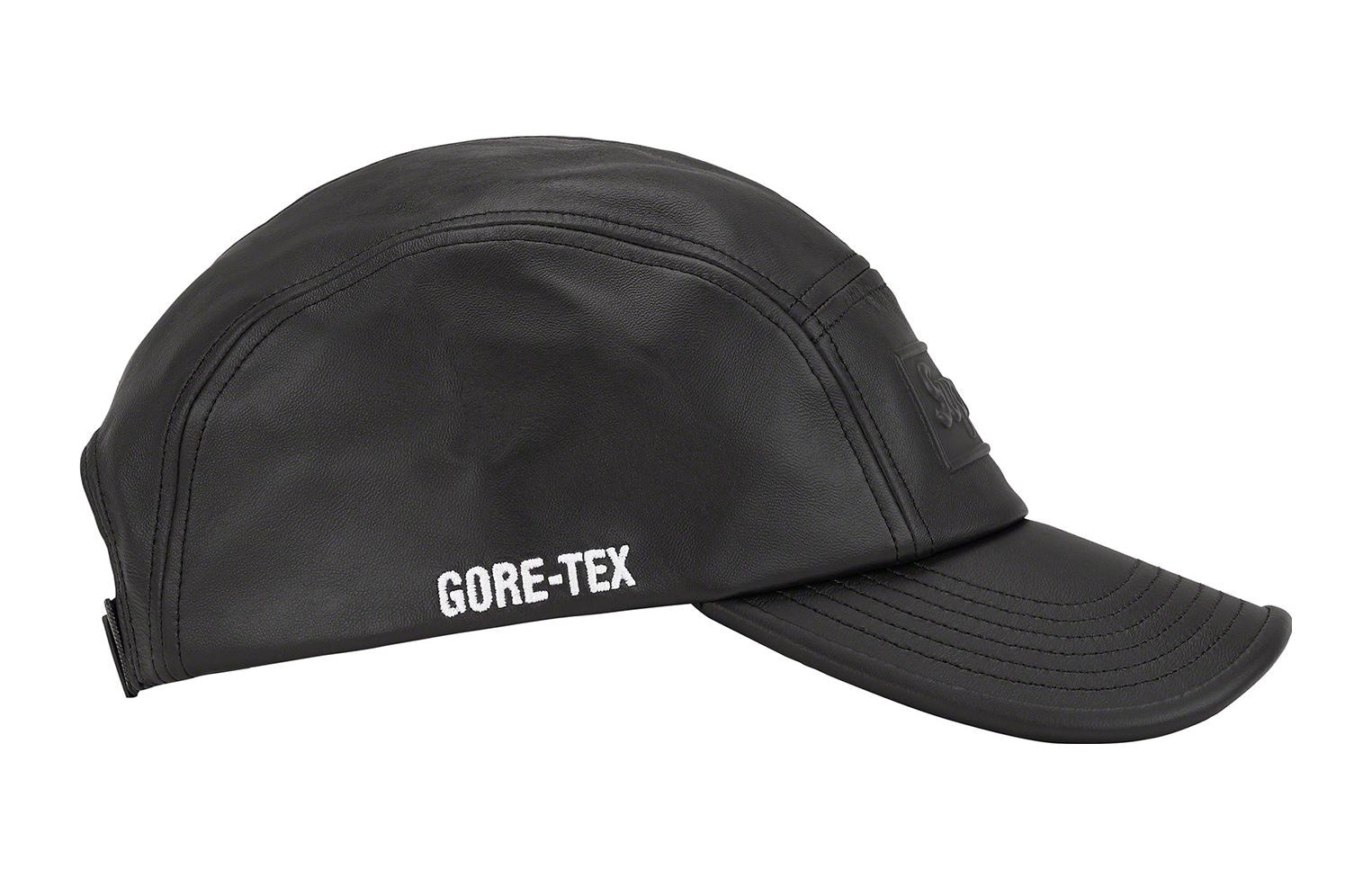 Supreme GORE-TEX Leather Camp Cap — фото 1
