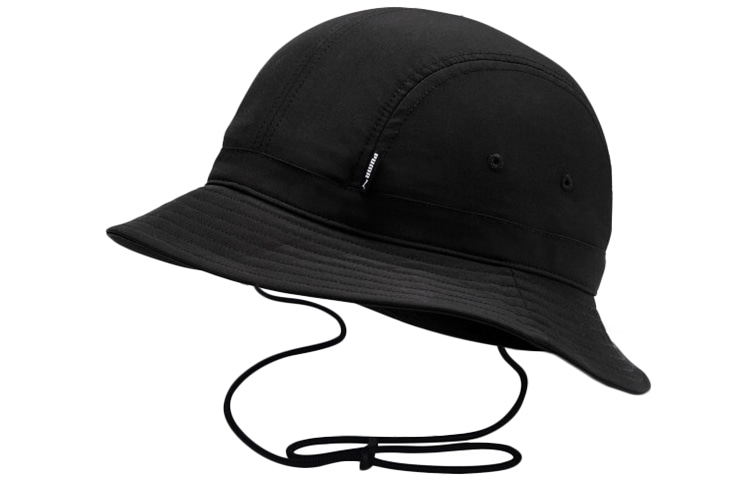 Puma Solid Dome Bucket Hat Black