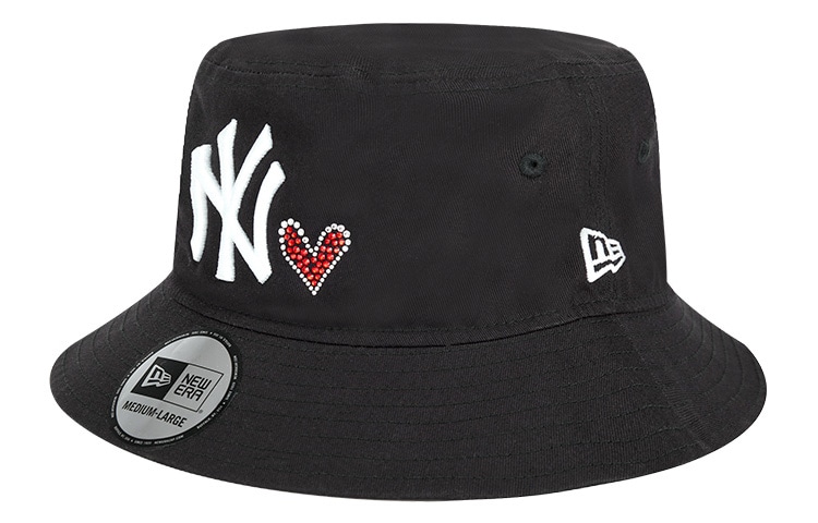 New Era x MLB Swarovski Heart NY Bucket Hat — фото 1