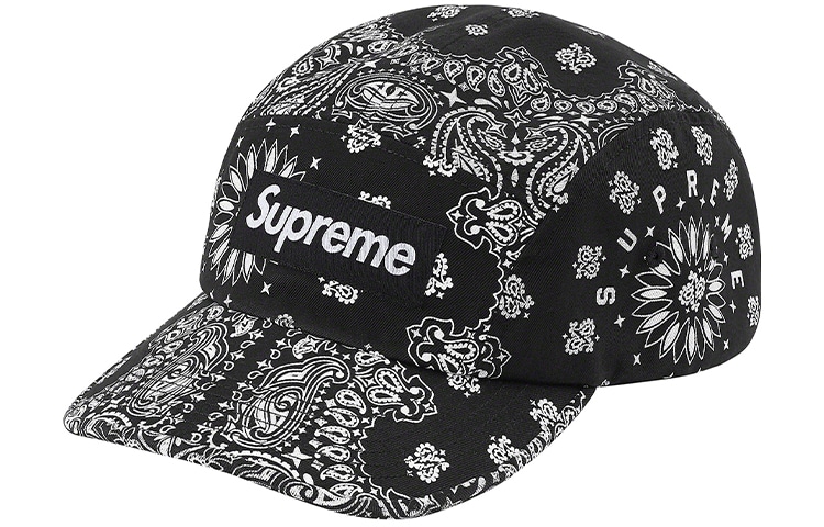 Supreme Bandana Camp Cap