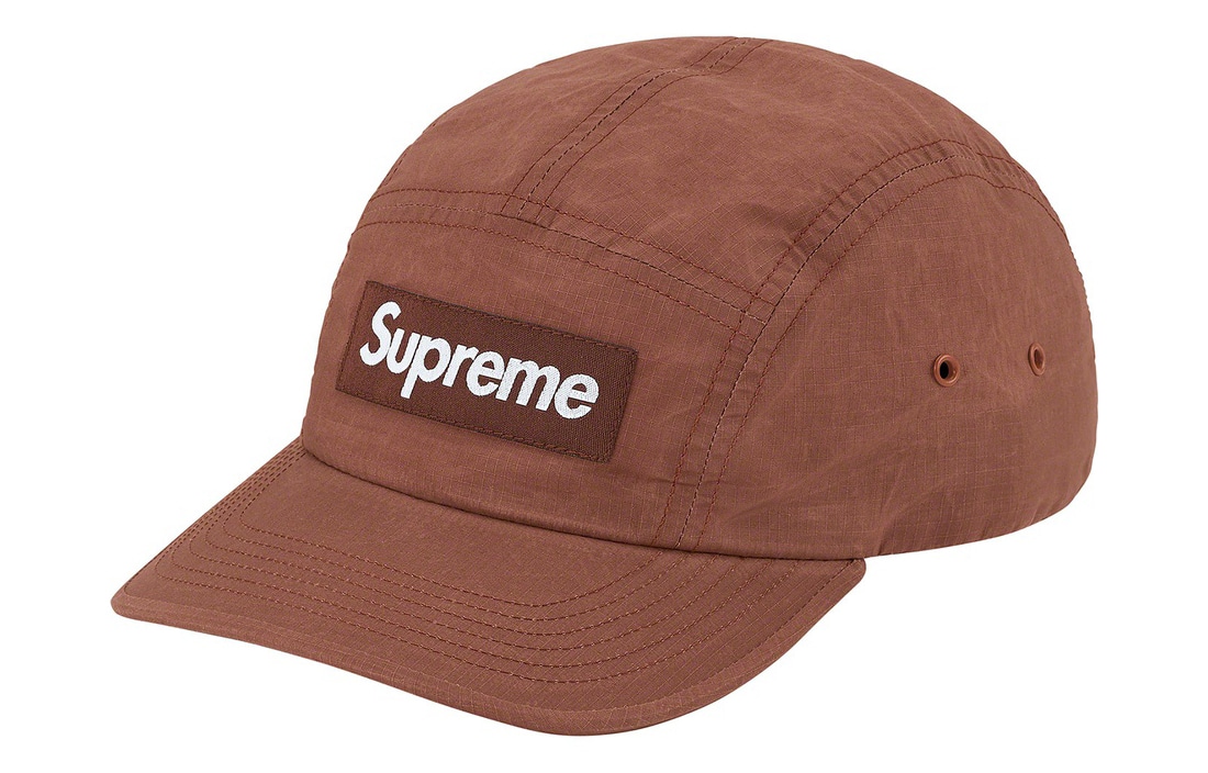 Supreme FW20 Week 13 Dry Wax Cotton Camp Cap — фото 4