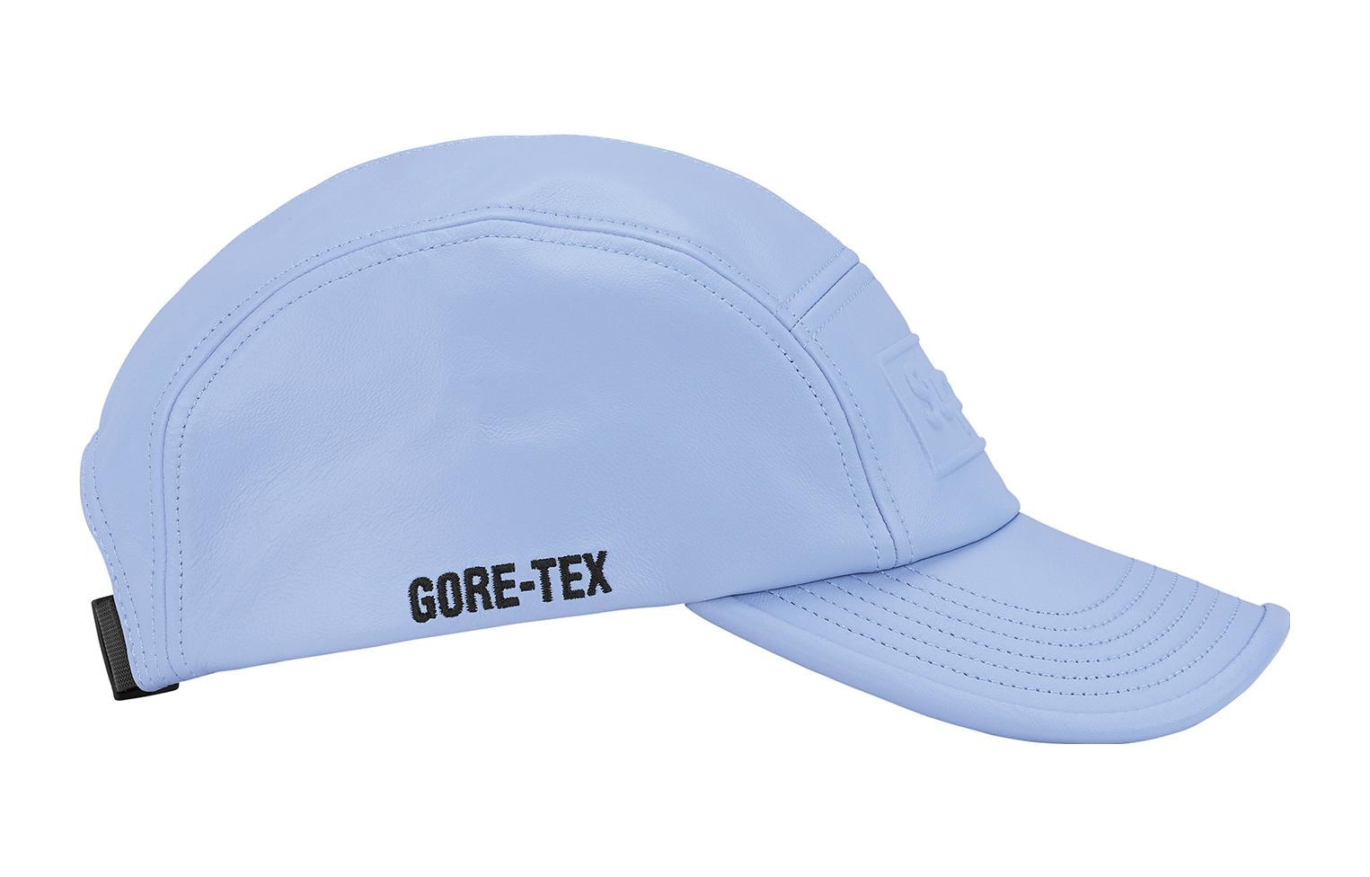 Supreme GORE-TEX Leather Camp Cap — фото 4