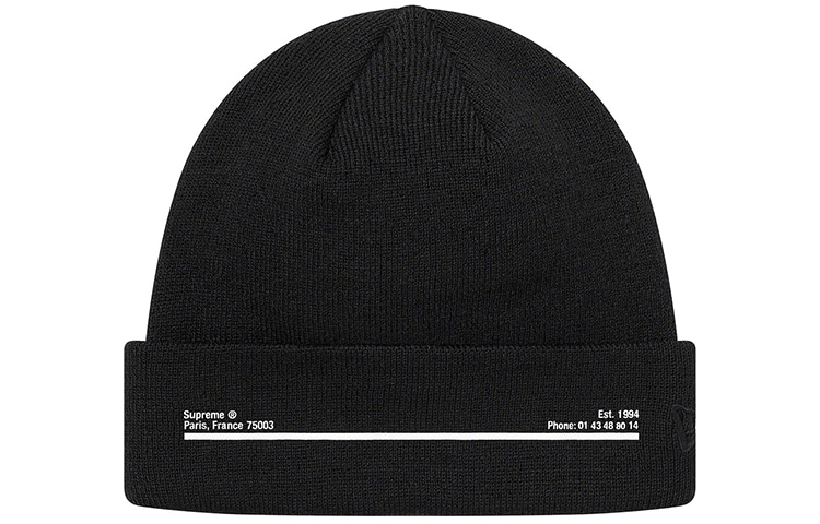 Supreme x New Era Beanie — фото 10