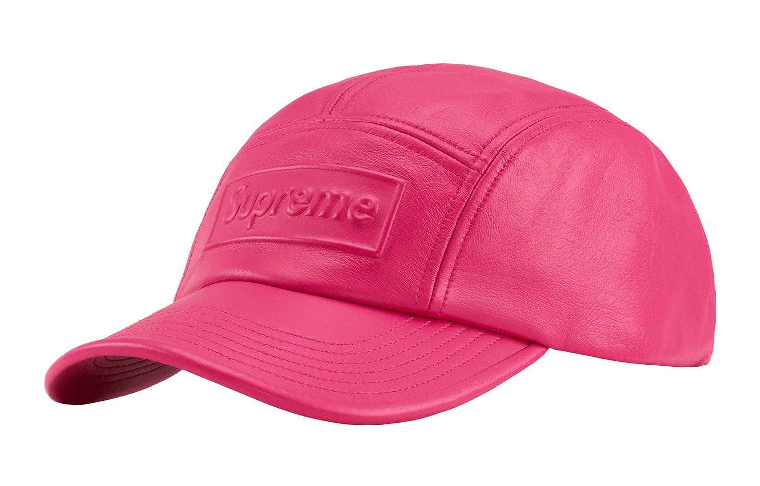 Supreme GORE-TEX Leather Camp Cap — фото 9