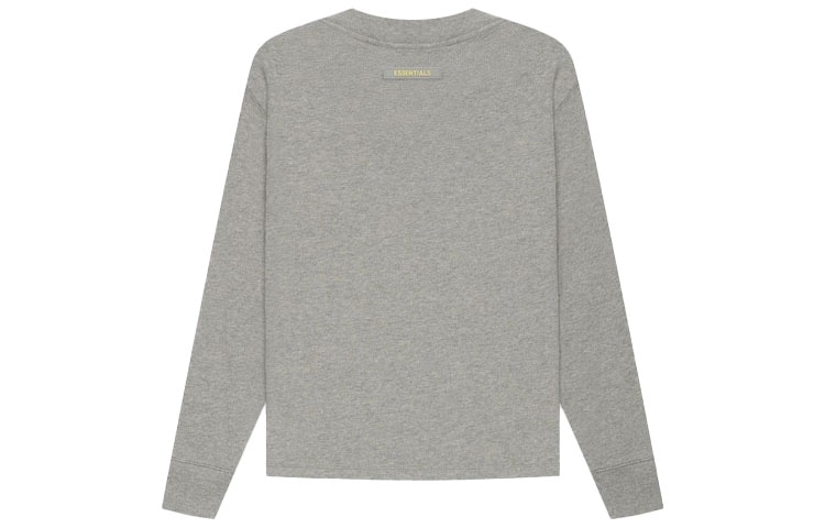 Fear Of God Essentials SS21 Long Sleeve Tee Kids Oatmeal — фото 1