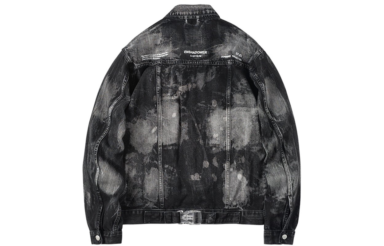 Enshadower Denim Jacket Black — фото 1