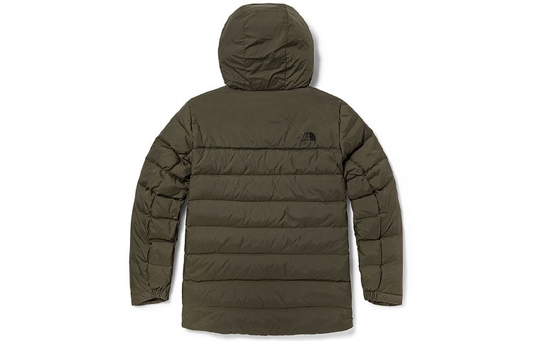 The North Face 550 Hoodie Down Jacket Green — фото 1