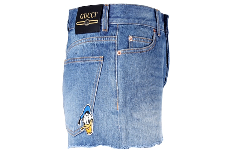 Gucci x Disney Donald Duck Denim Shorts — фото 9