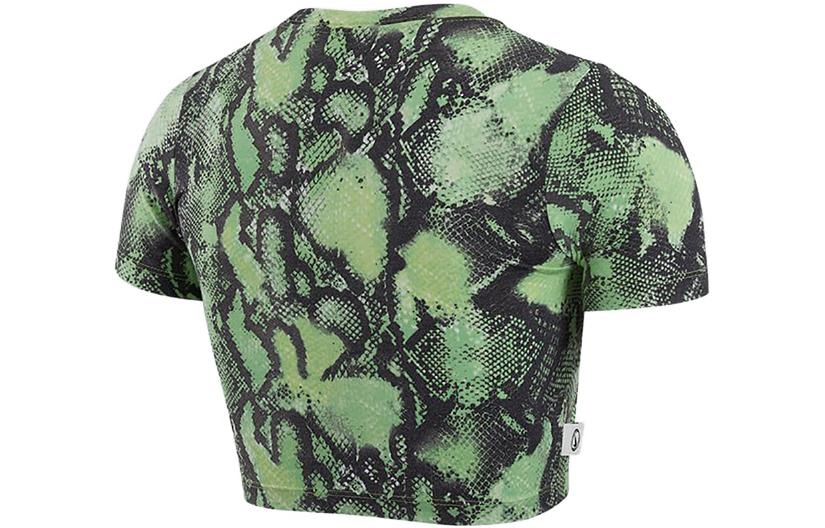 Nike Snake Print Logo Tee Green — фото 1