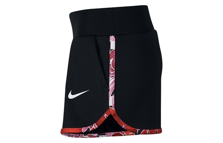 Nike Floral Running Shorts Black — фото 2