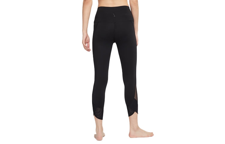 Nike Yoga Mesh Leggings Black — фото 1