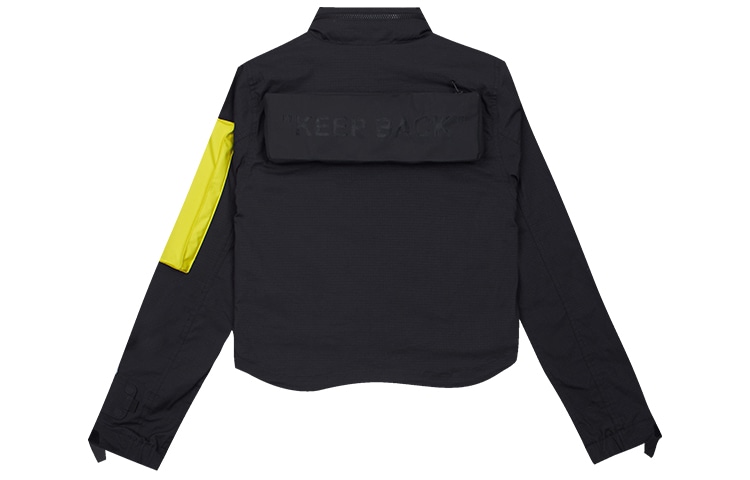Nike x OFF-WHITE Windbreaker Black Yellow — фото 1