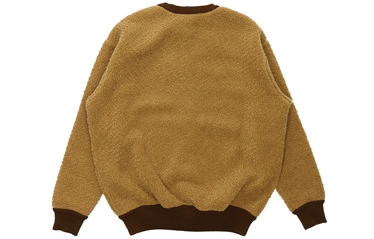 Gucci x The North Face Logo Embroidered Sweatshirt Brown — фото 1