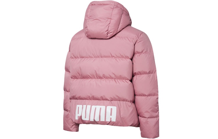 Puma Logo Hooded Down Jacket — фото 1