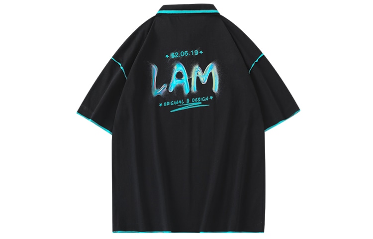 Lamlicka Polo Shirt Black — фото 1