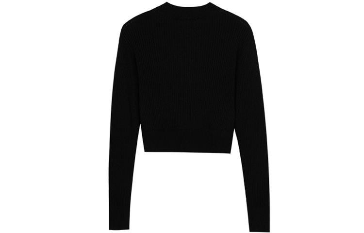 Boy London FW21 Embroidered Logo Knit Sweater Black — фото 1