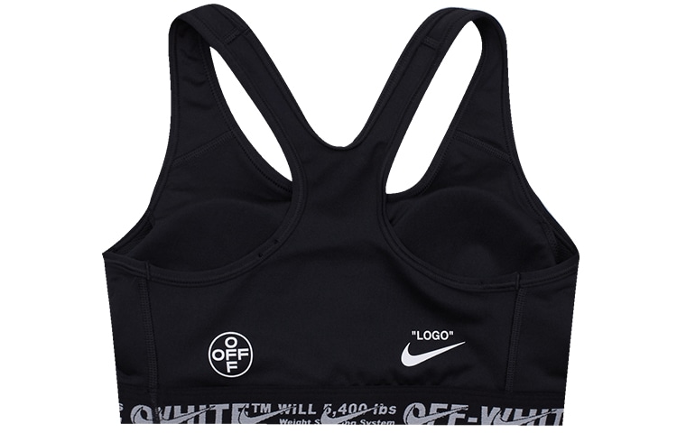 Nike x OFF-WHITE Sports Bra Black — фото 1
