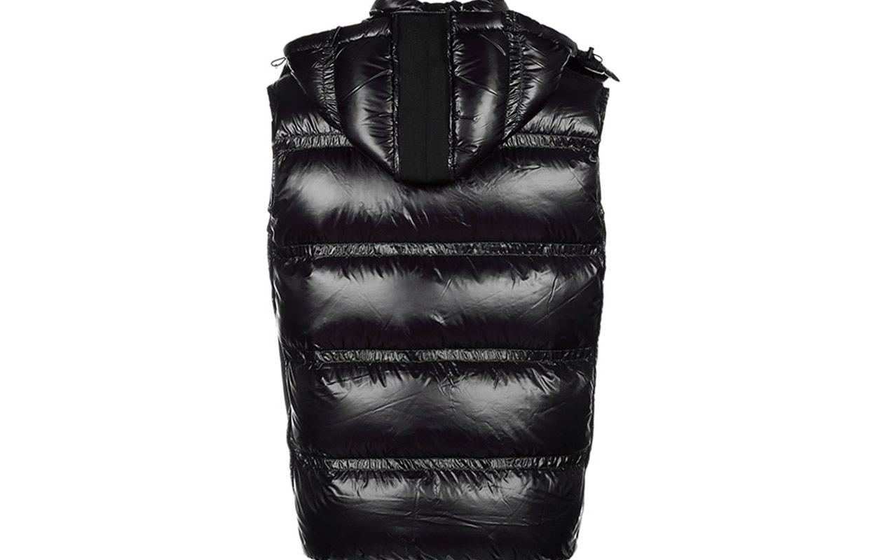 Moncler Genius Down Vest Hooded Black — фото 1