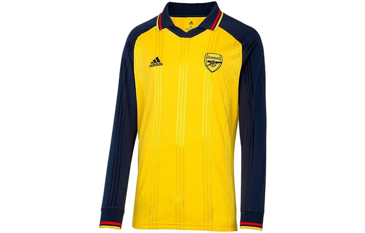 Adidas Arsenal Training Long Sleeve Tee Yellow — фото 1