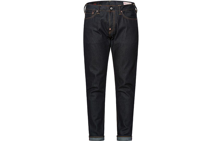 Evisu Seagull Print Tapered Jeans Blue — фото 1