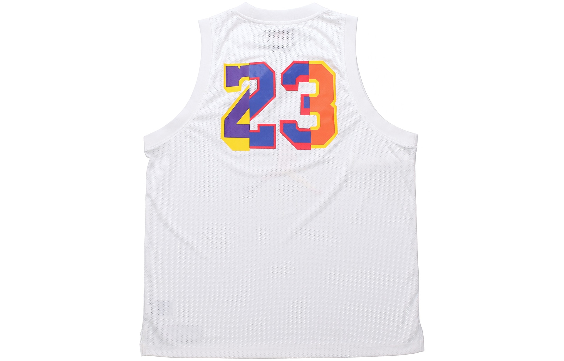 Jordan Rainbow Logo Tank Top White — фото 1