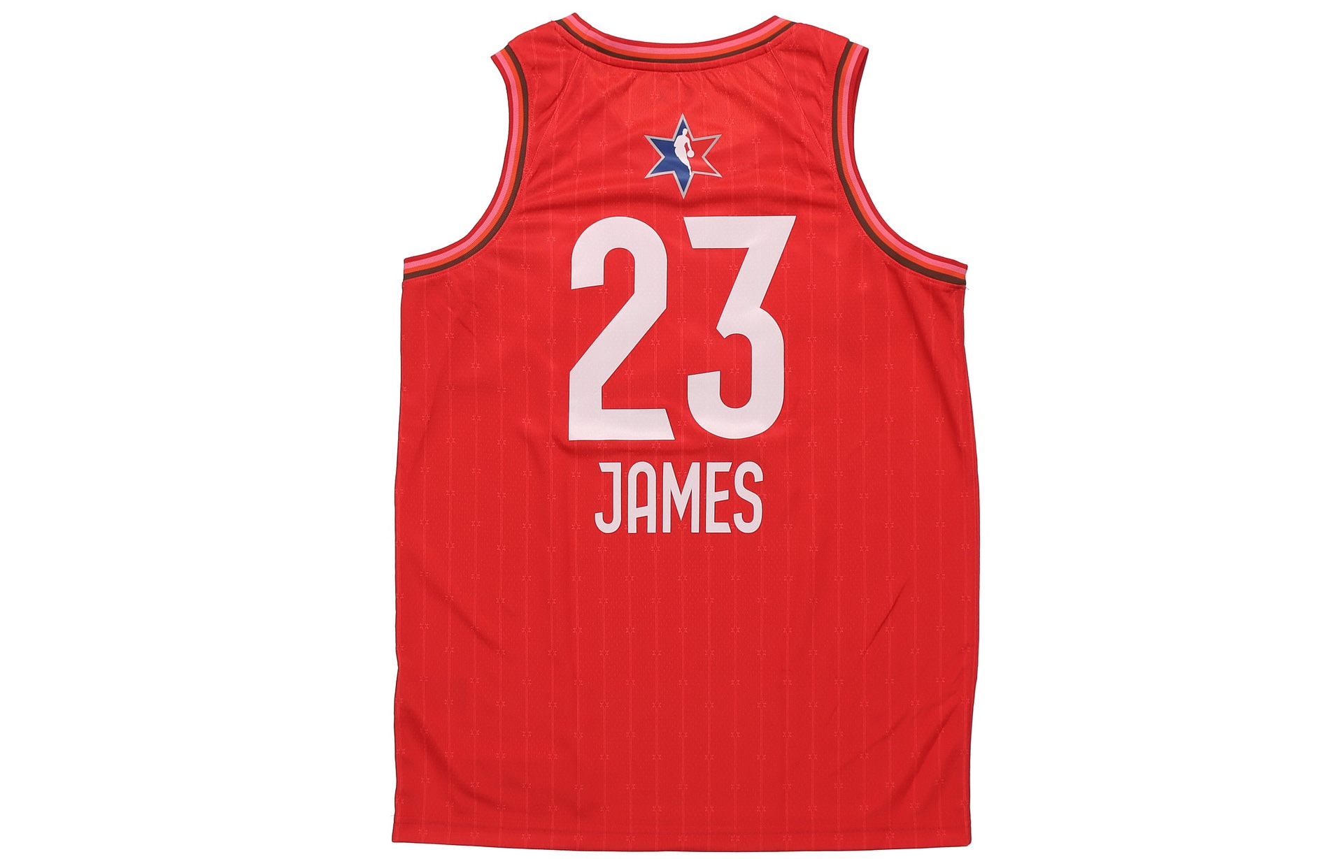 Jordan LeBron James 23 Jersey Red — фото 1