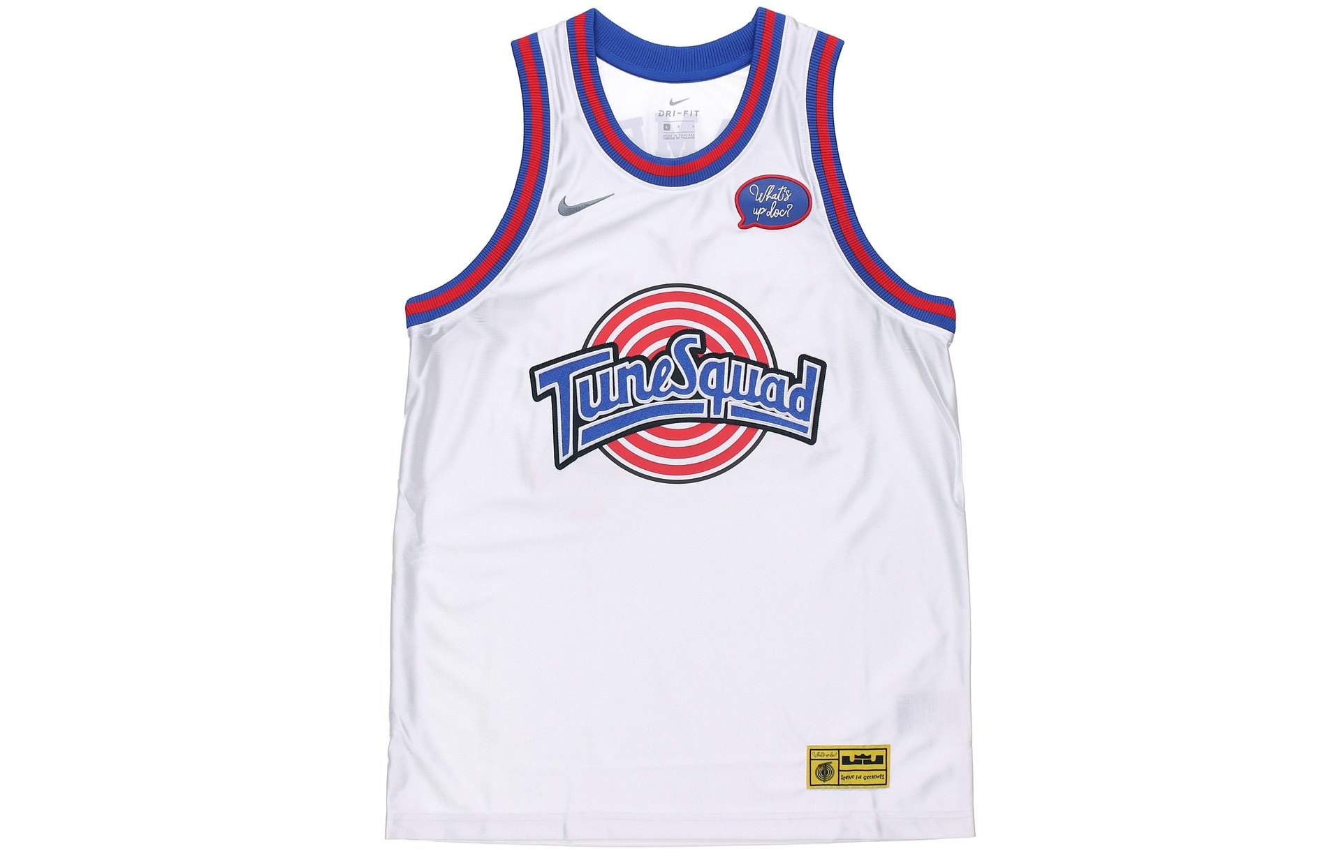 Nike NBA Space Jam LeBron 23 Jersey White — фото 1
