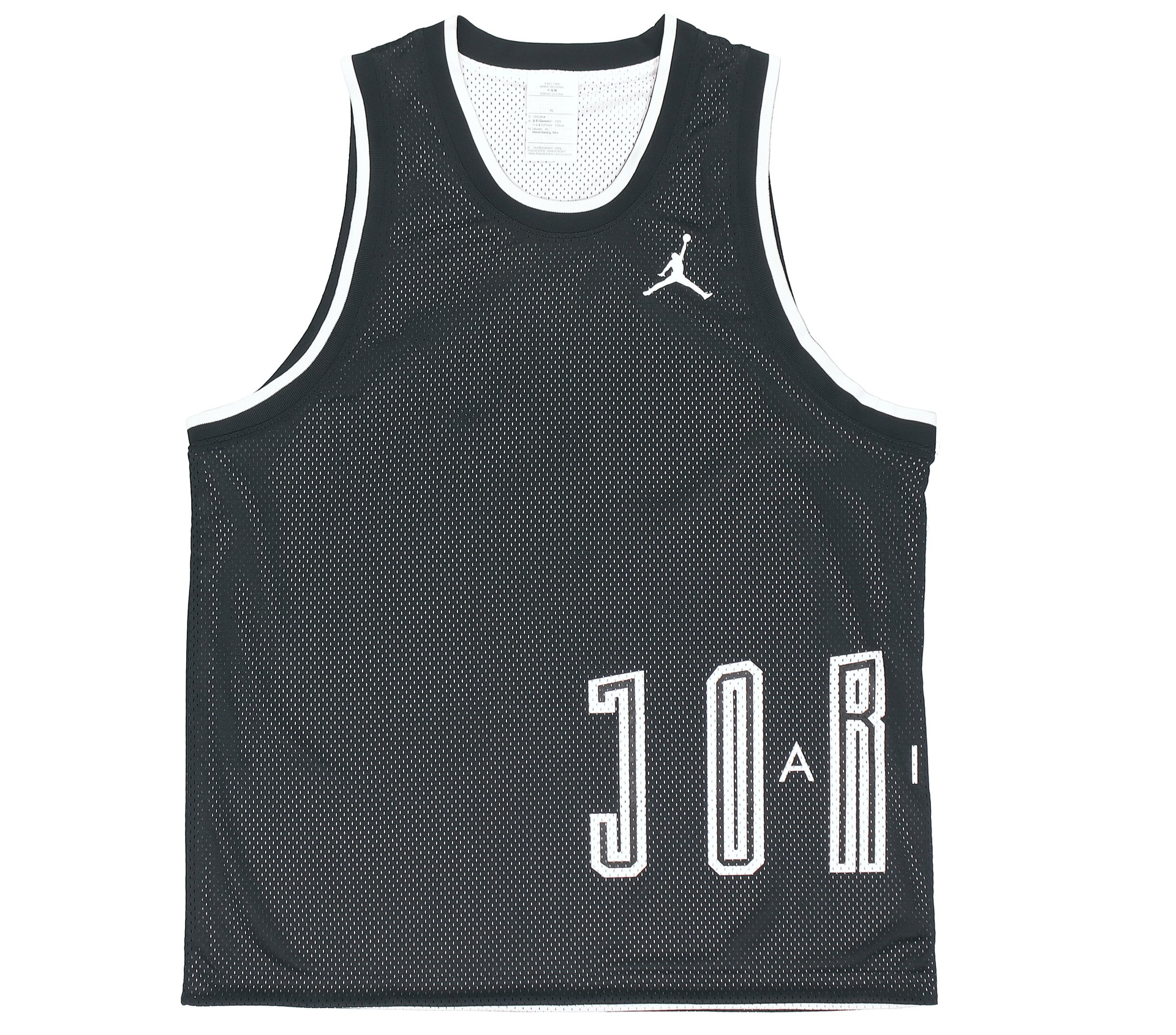 Jordan Air Jordan Sport Dna Logo Reversible Basketball Tank Top Black — фото 2