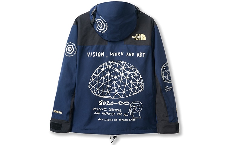 The North Face x Brain Dead Printed Mountain Jacket — фото 1