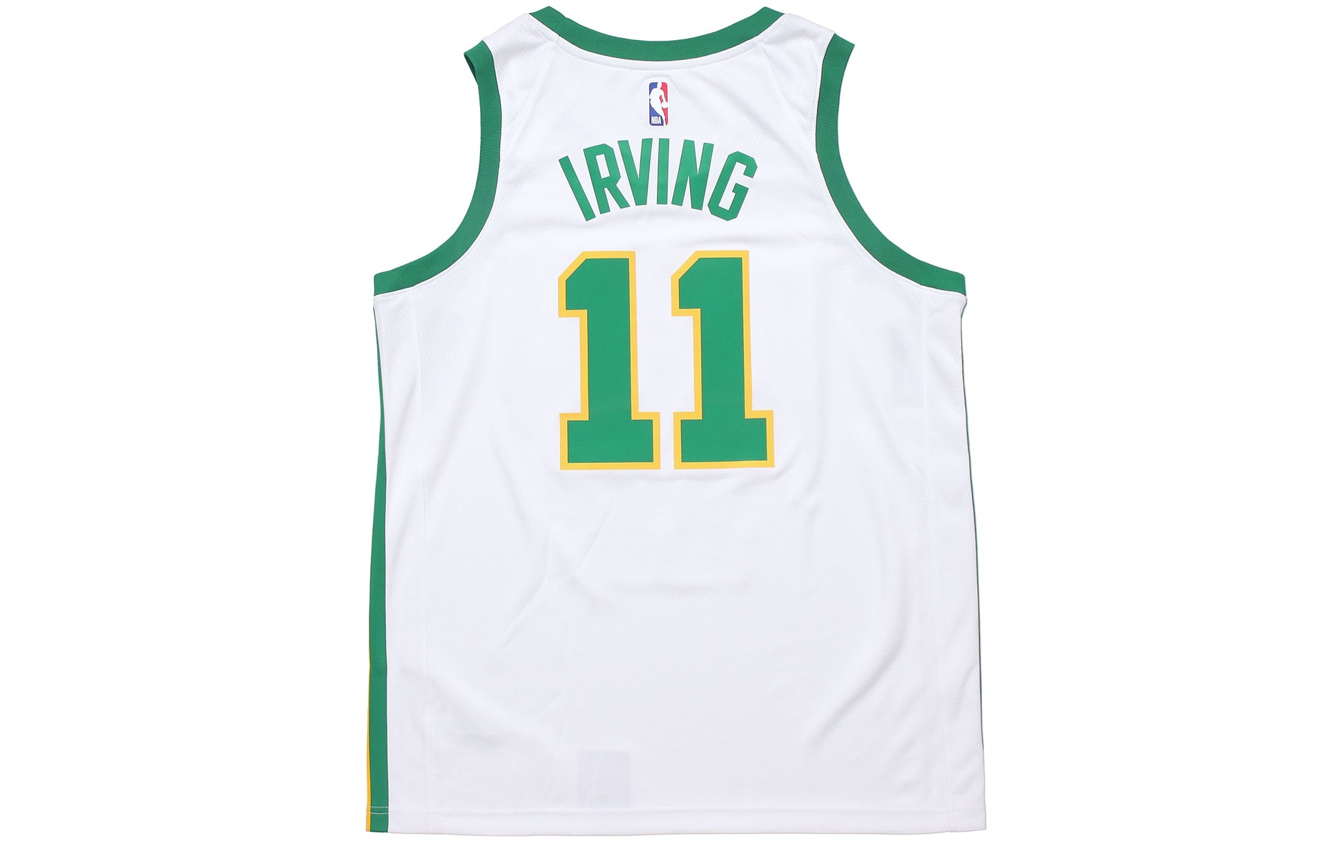 Nike NBA Jersey Kyrie Irving Celtics 11 White Green — фото 1
