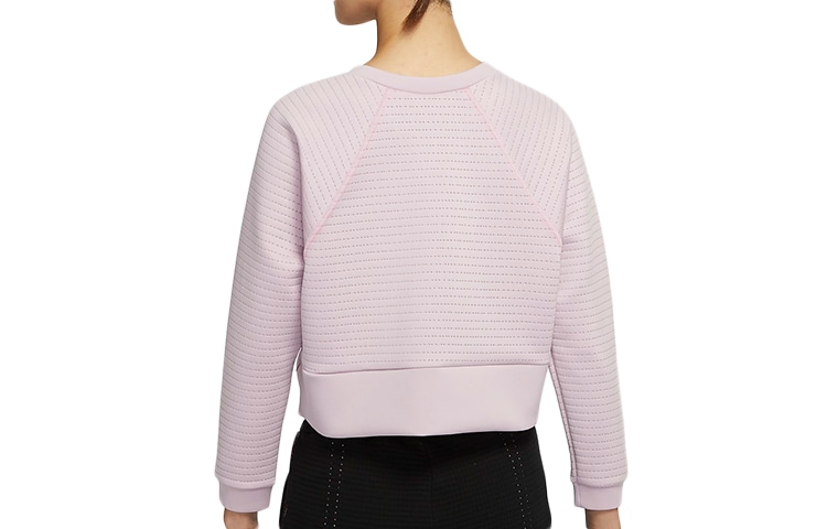 Nike Pro Luxe Crew Sweatshirt Pink Red — фото 1